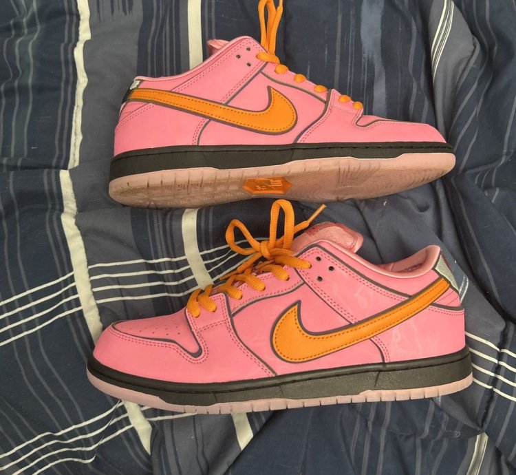 Nike Sb Dunk Powerpuff Girls Blossom