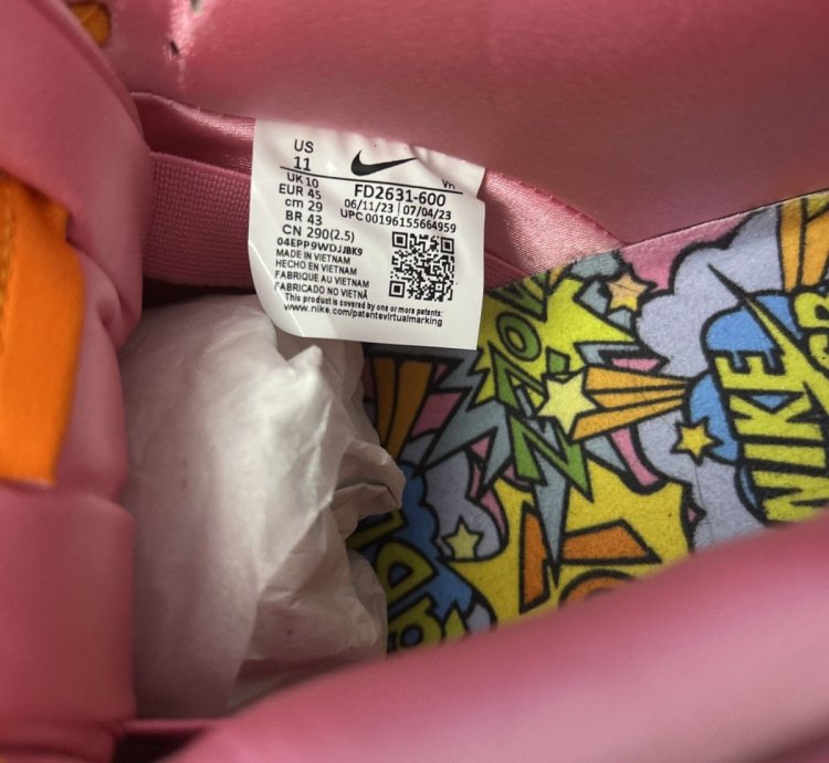 Nike Sb Dunk Powerpuff Girls Blossom