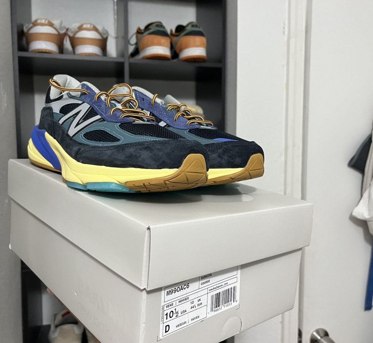 New Balance 990 Action Bronson Lapis Lazuli