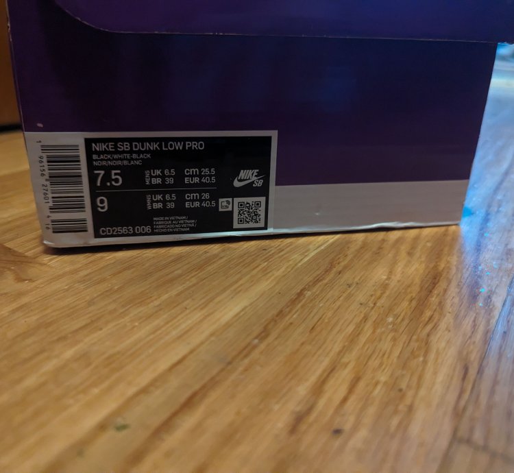 Nike Sb Dunk Pro Black Gum