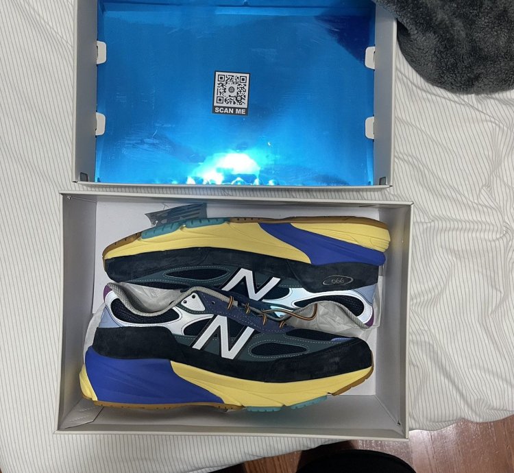 New Balance 990 Action Bronson Lapis Lazuli