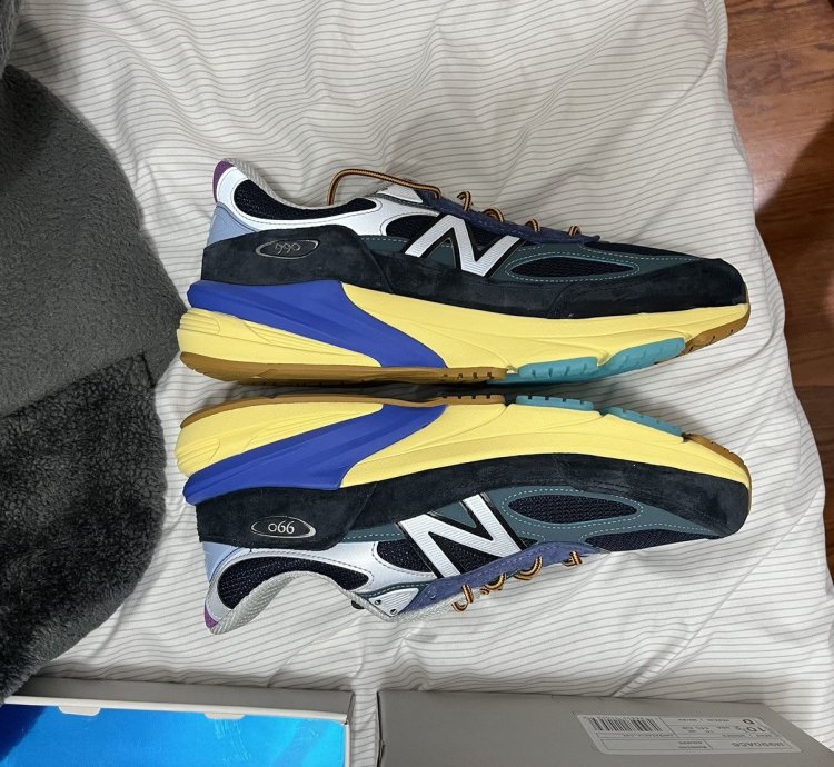 New Balance 990 Action Bronson Lapis Lazuli