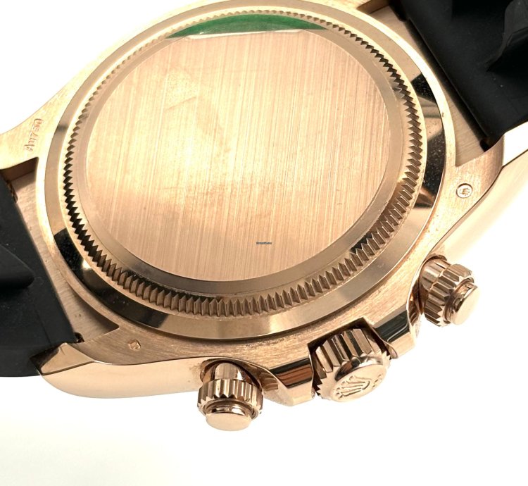 Rolex Daytona Unworn Daytona 40mm Sundust Dial Rose Gold Oysterflex 126515ln Box Papers 2024