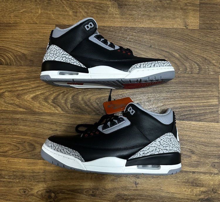 Nike Air Jordan 3 Black Cement 2024