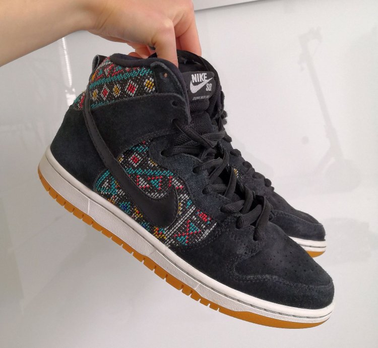 Nike Sb Dunk Pro High Aztec Geometry
