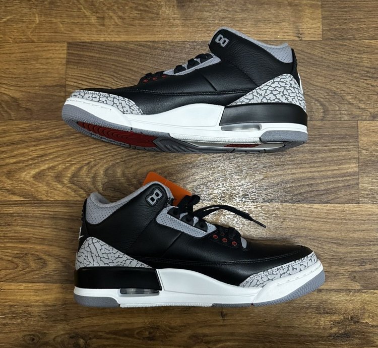 Nike Air Jordan 3 Black Cement 2024