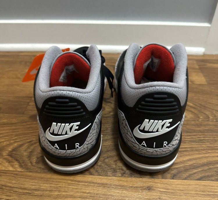 Nike Air Jordan 3 Black Cement 2024