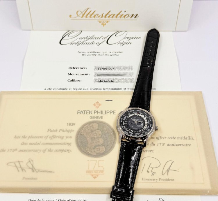 Patek Philippe World Time Anniversary 175th
