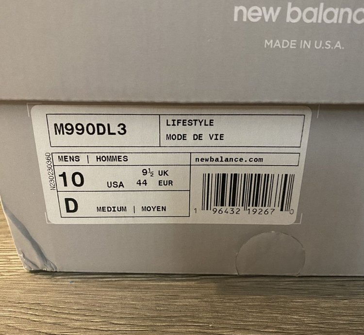 New Balance 990 Gr3yscale