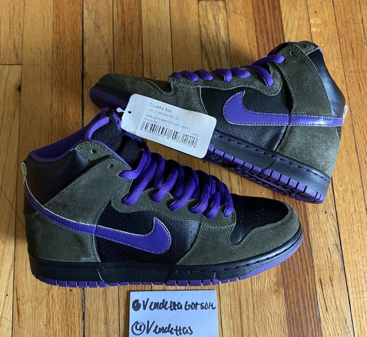 Nike Sb Dunk Purple Haze 420 Sample Unreleased Us9
