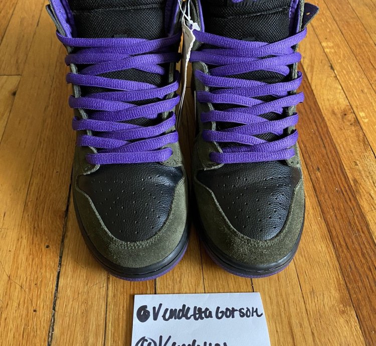 Nike Sb Dunk Purple Haze 420 Sample Unreleased Us9
