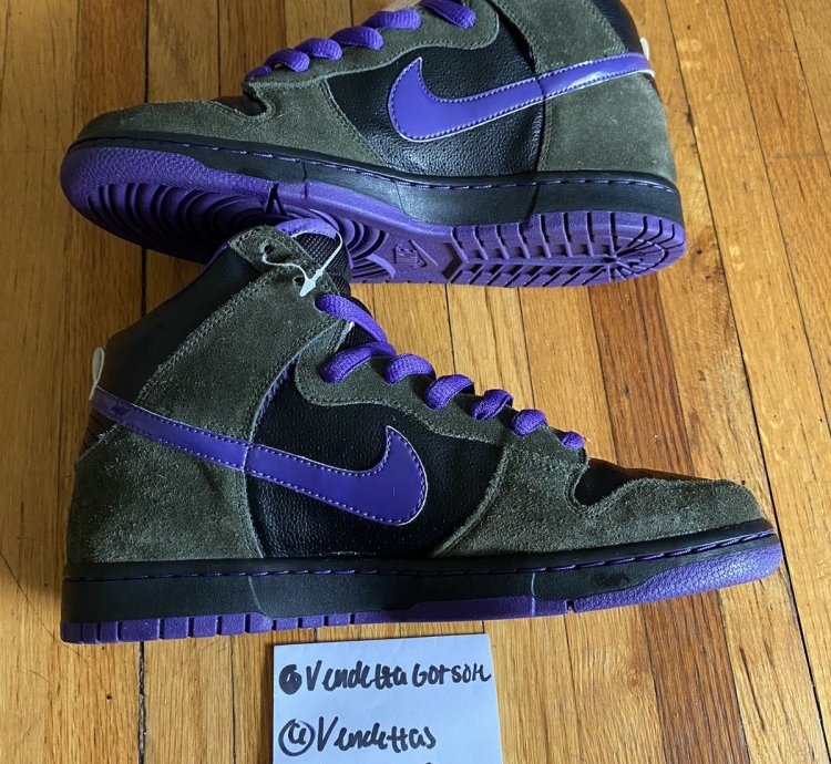 Nike Sb Dunk Purple Haze 420 Sample Unreleased Us9