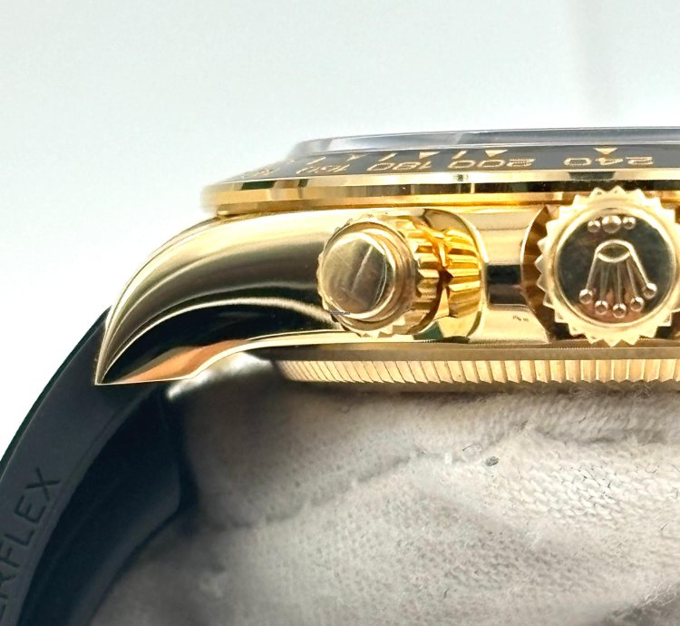 Rolex Daytona Unworn Daytona 40mm Yml Dial Yellow Gold Oysterflex 126518ln Box Papers 2023