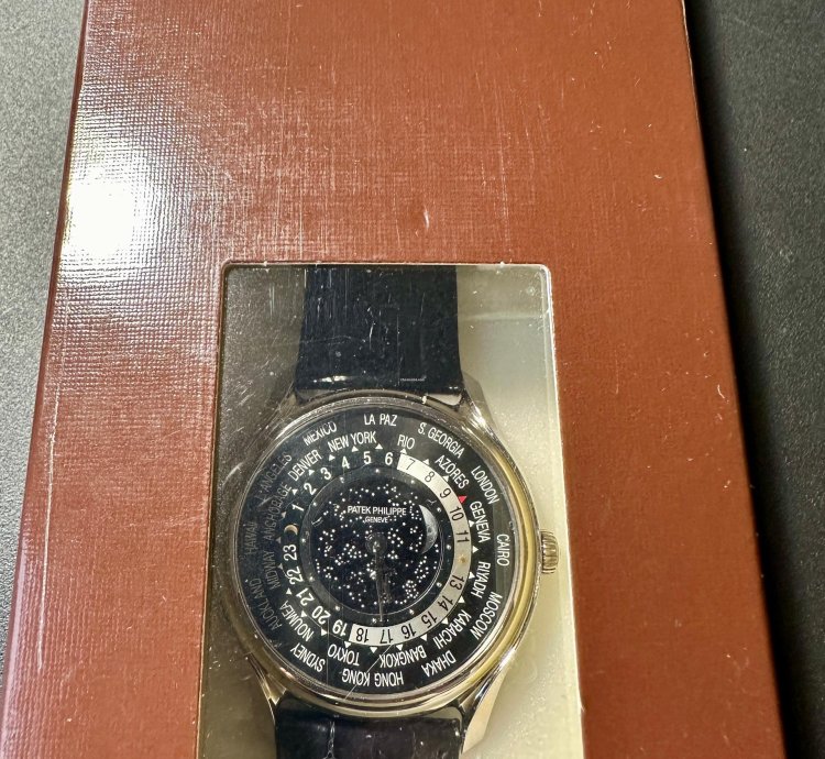 Patek Philippe World Time Anniversary 175th 5575g Box Papers Ltd Edition 1300pcs