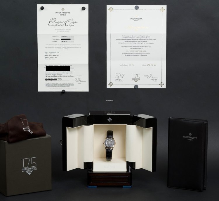 Patek Philippe World Time Anniversary 175th Full Set 2015