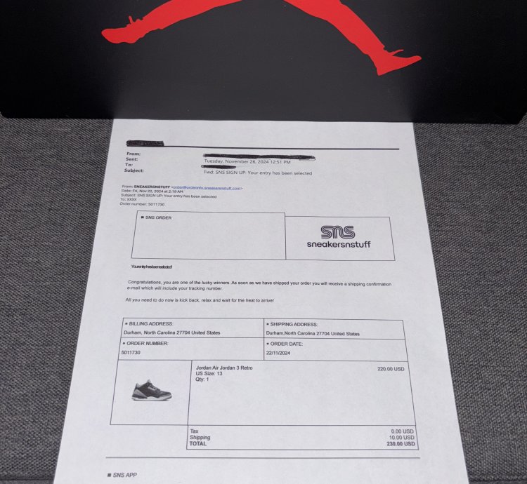Nike Air Jordan 3 Retro Black Cement 2024 13 Dn3707-010