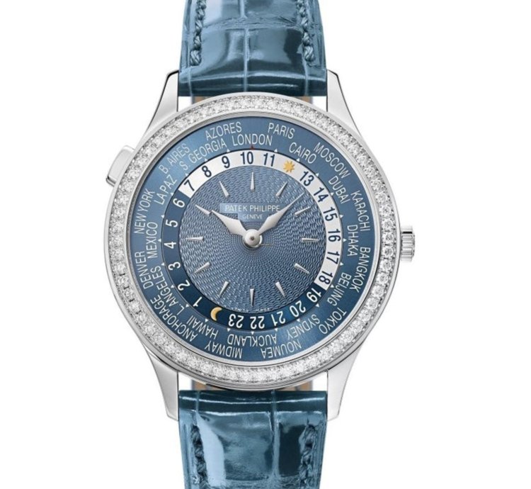 Patek Philippe World Time Blue