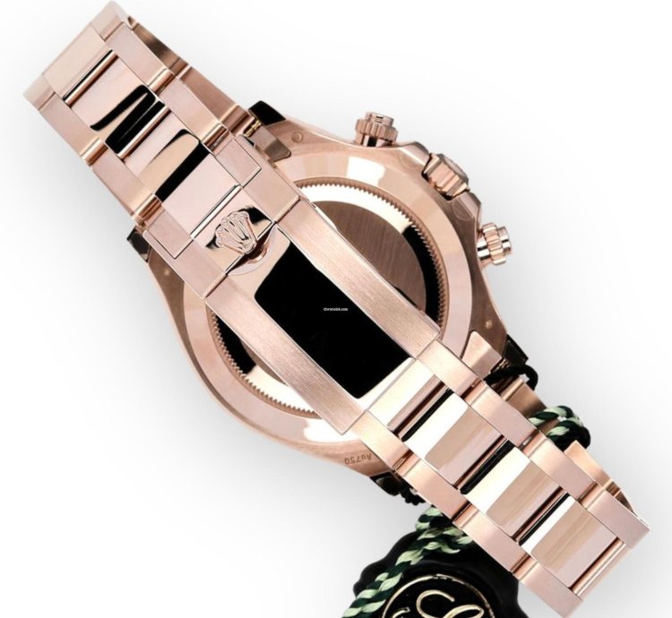 Rolex Daytona Unworn Full Set 116505 Rose Gold Black Dial