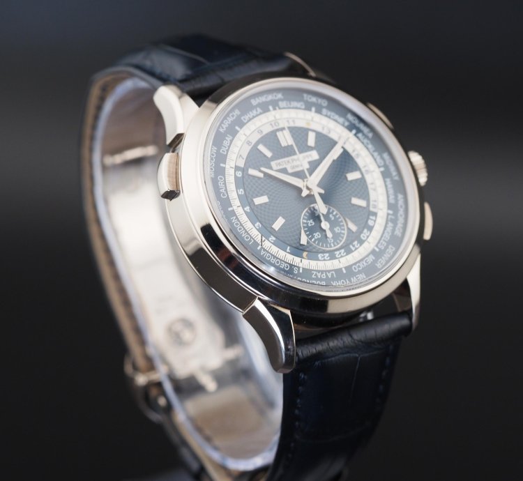 Patek Philippe World Time Chronograph 39 5 Full Set World Time Chronograph 5930g-010