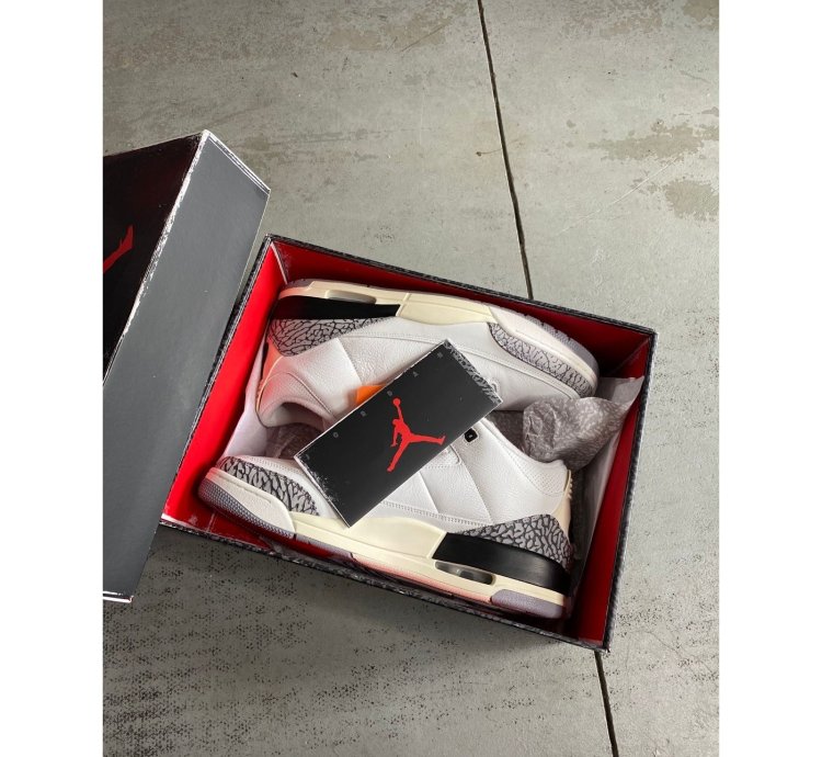Nike Air Jordan 3 White Cement Reimagined Shoes Men