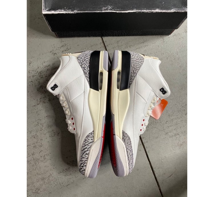 Nike Air Jordan 3 White Cement Reimagined Shoes Men