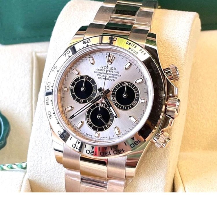 Rolex Daytona Unworn Full Set 116505 Sundust Dial