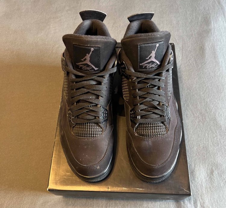 Nike Air Jordan 4 Black Cat Size 13 Cu1110 010