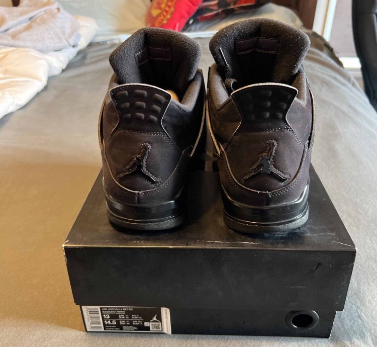 Nike Air Jordan 4 Black Cat Size 13 Cu1110 010