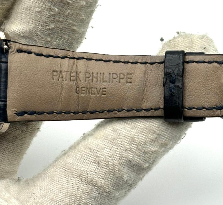 Patek Philippe World Time Chronograph 39 5mm Blue Dial 5930g Box Papers 2021