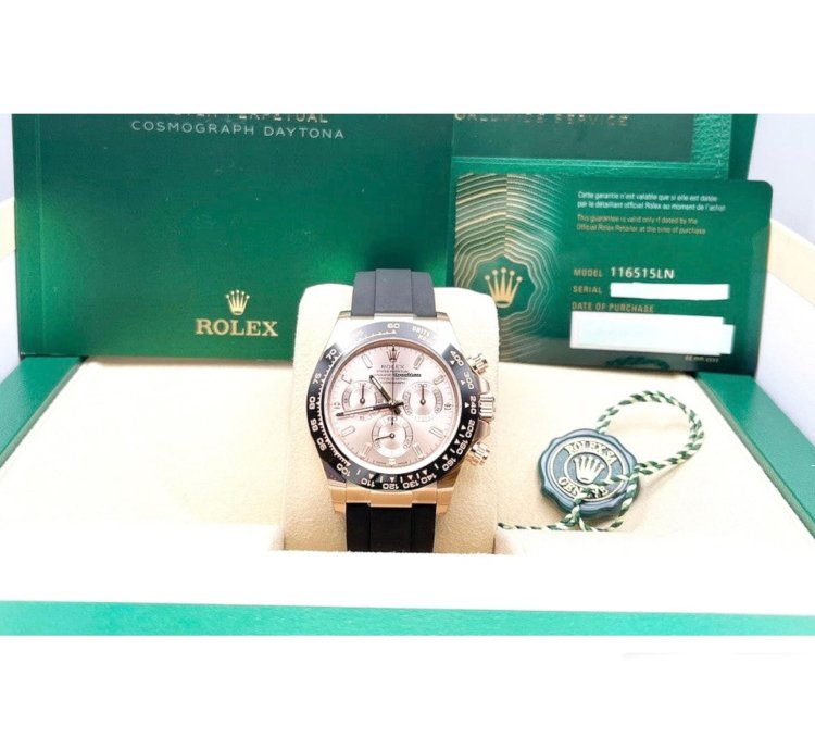 Rolex Daytona Unworn Full Set 116515ln Sundust 2023