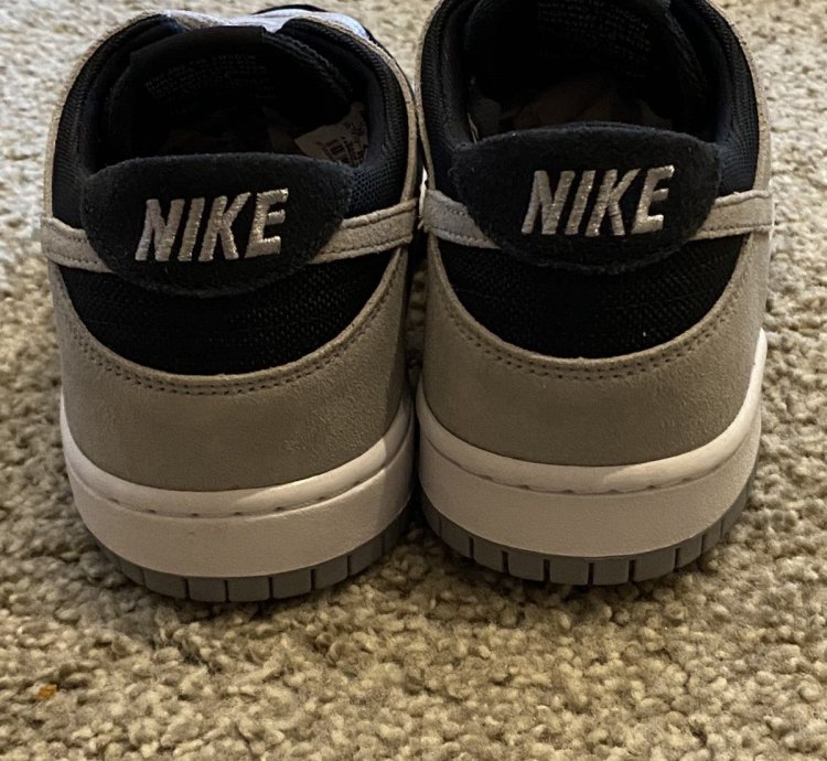 Nike Sb Dunk Zoom Low Wolf Grey 854866001 Size 10 Supreme