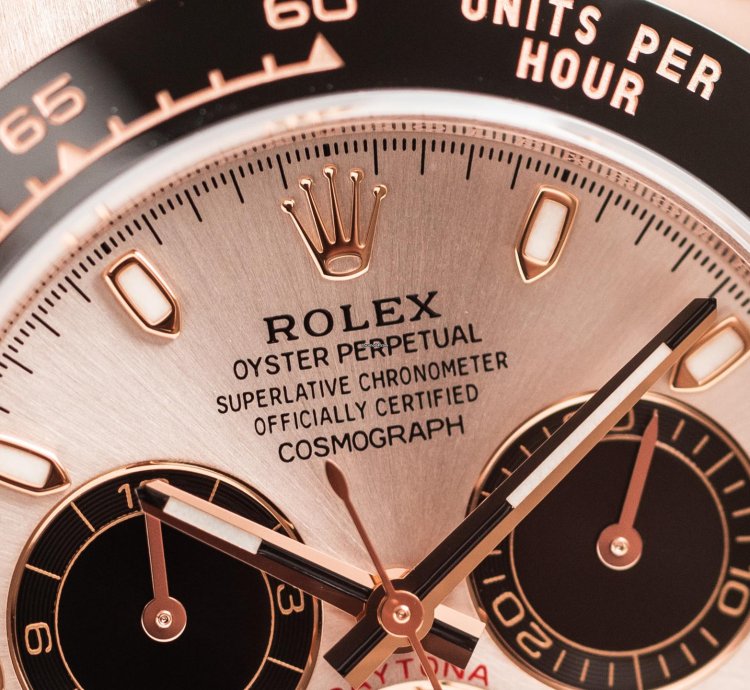 Rolex Daytona Unworn Full Set Rose Dial 116515ln 2022 With Stickers