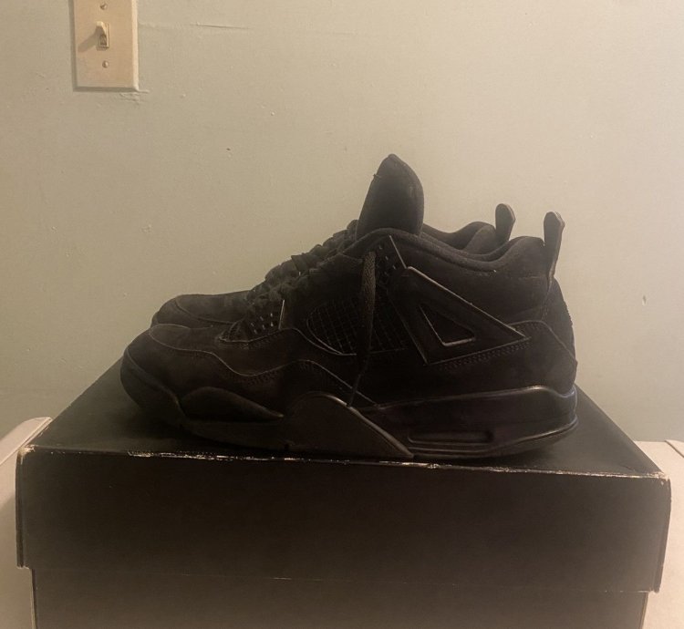 Nike Air Jordan 4 Retro 2020 Black Cat Us Size 9 5