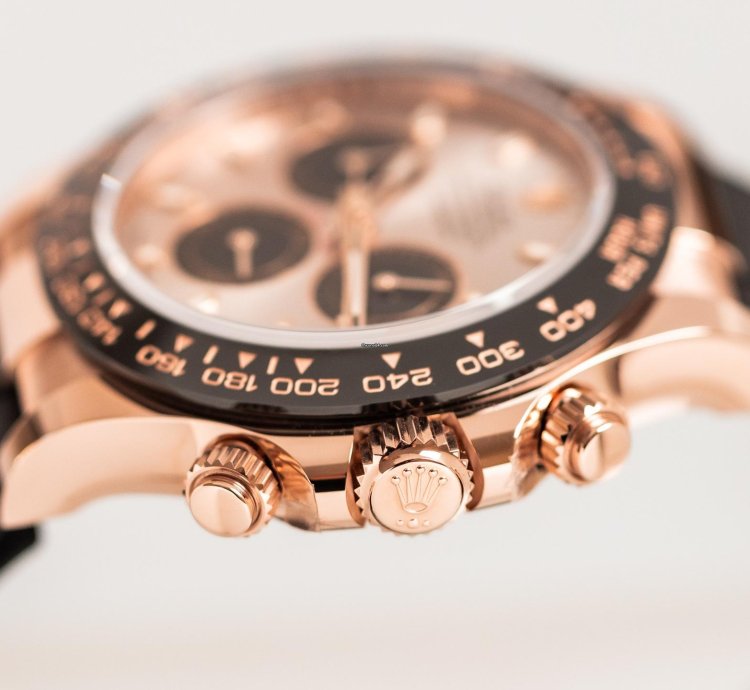 Rolex Daytona Unworn Full Set Rose Dial 116515ln 2022 With Stickers
