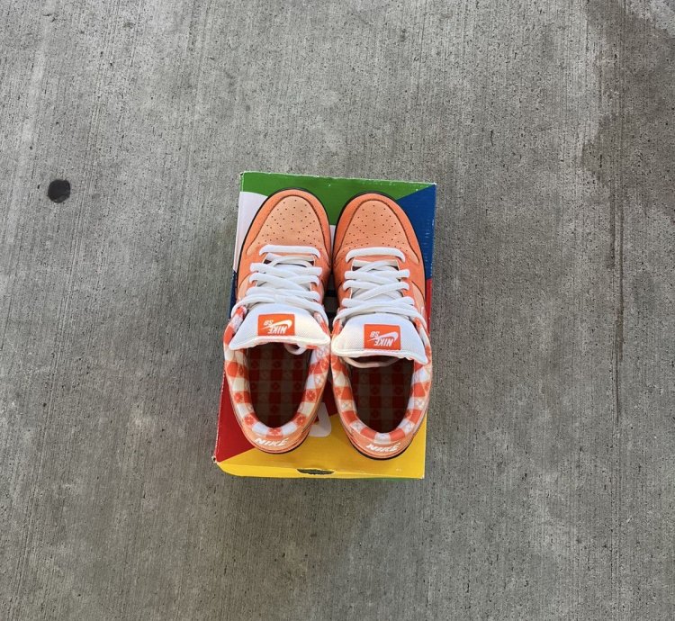 Nike Sb Dunks Low Orange Lobsters