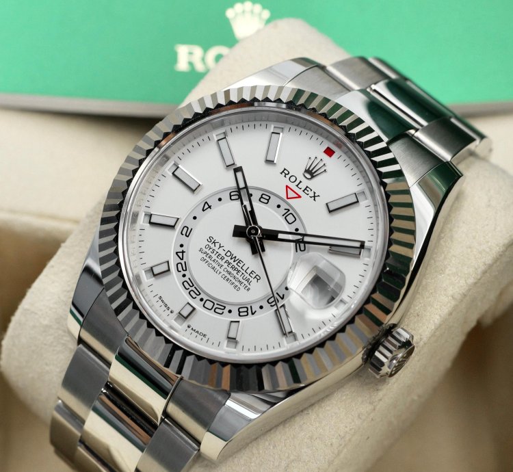 Rolex Sky-dweller White Dial