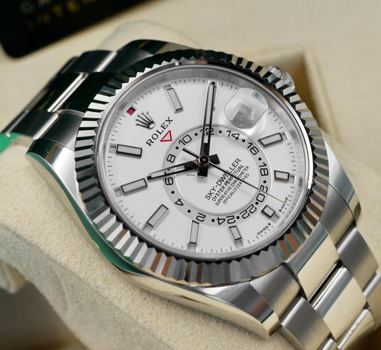 Rolex Sky-dweller White Dial