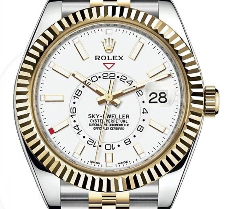 Rolex Sky-dweller White Jubilee Bracelet 326933 2023