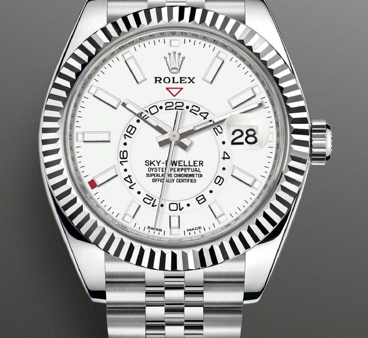 Rolex Sky-dweller White Jubilee Bracelet 326934