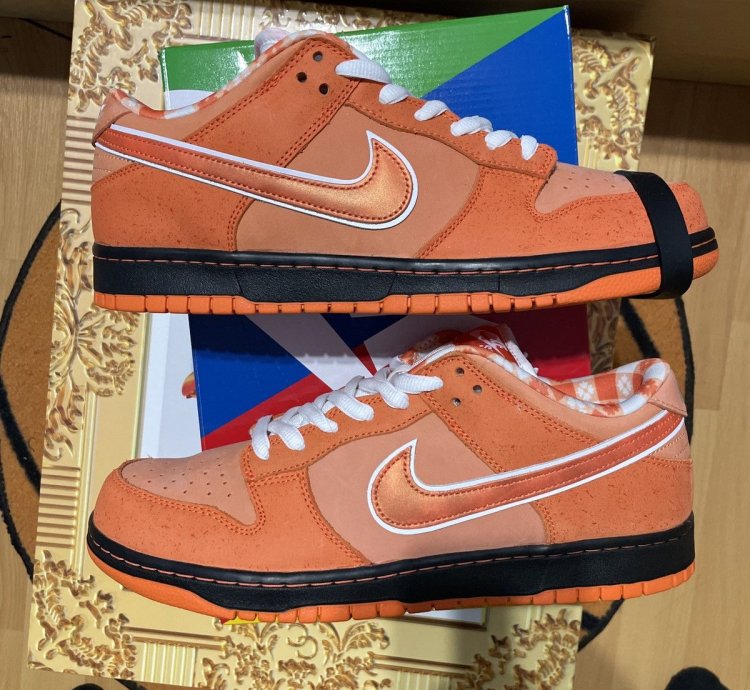 Orange Lobster Nike Sb Dunk Low Qs