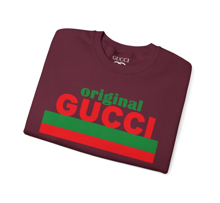 Gucci Maroon Sweatshirt - Size Usa