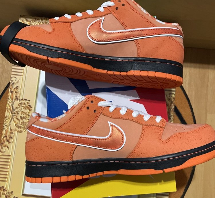 Orange Lobster Nike Sb Dunk Low Qs
