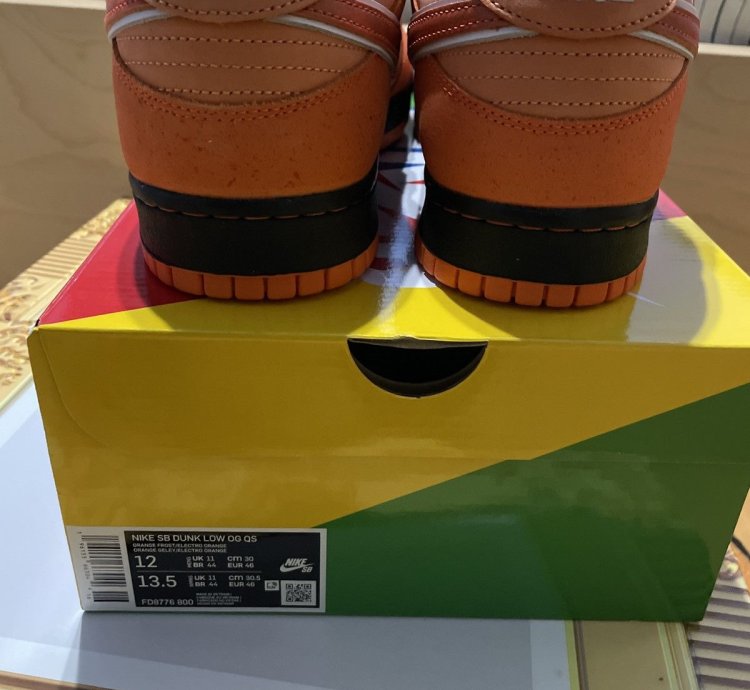 Orange Lobster Nike Sb Dunk Low Qs