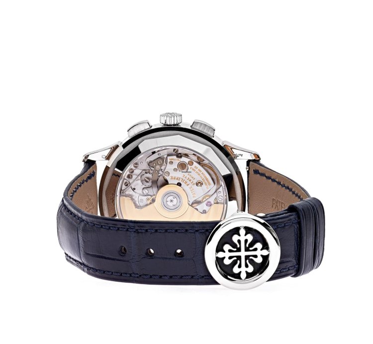 Patek Philippe World Time Chronograph Complications 5930g-010 World Time Flyback Chronograph White Gold Blue Dial 2020