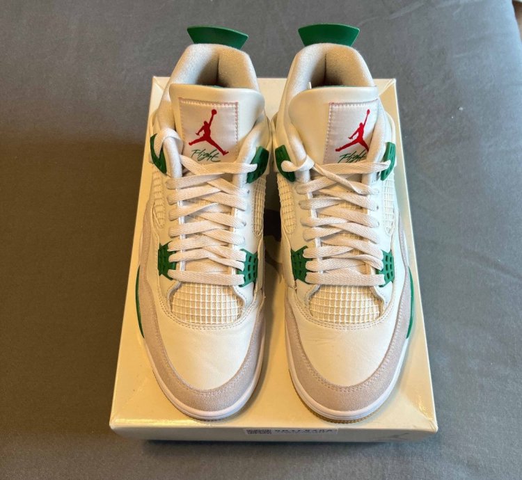 Nike Air Jordan 4 Retro Sb Pine Green Size 10 Dr5415 103