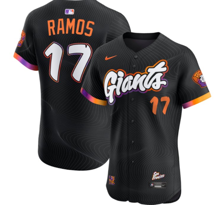 Heliot Ramos Jersey 17 San Francisco Giants 2025 City Connect Vapor Premier Elite Stitched