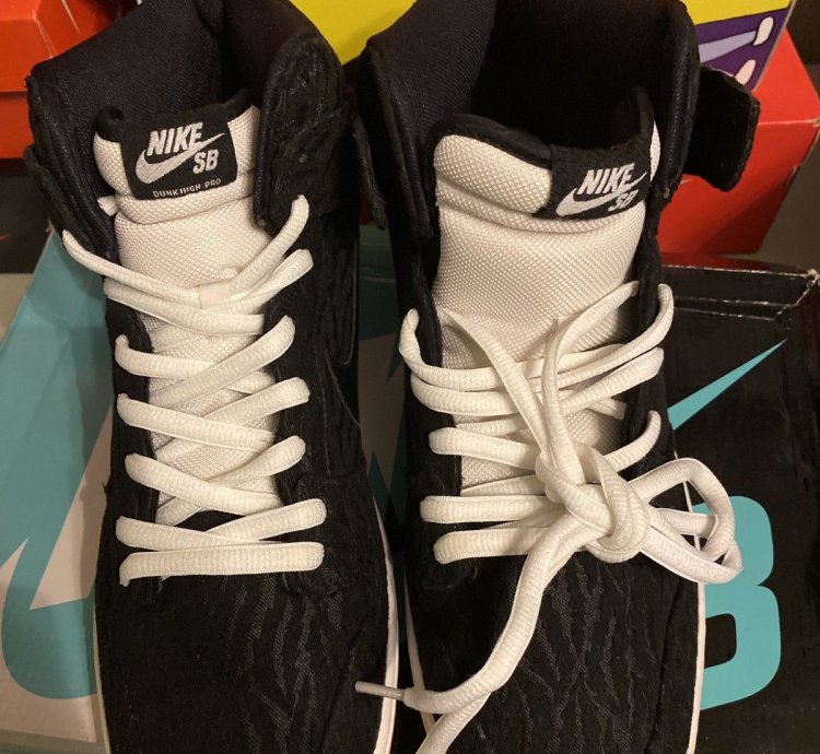 Rare Nike Sb Dunk Skunk High