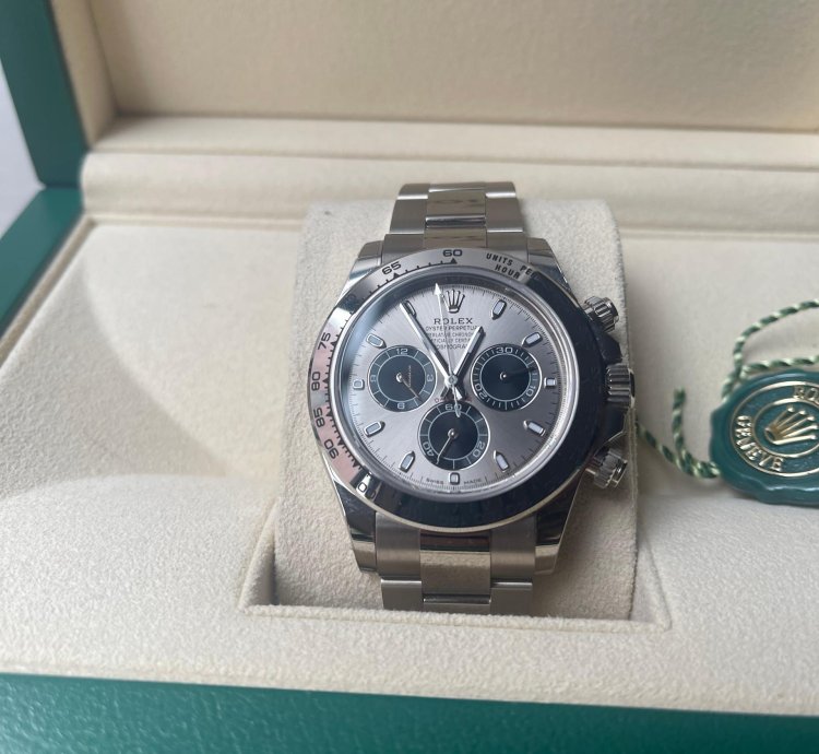 Rolex Daytona Unworn Rolex Ghost White Gold Daytona