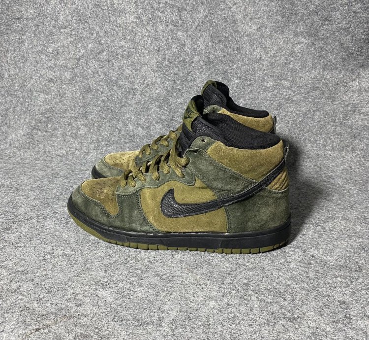 Rare Nike Sb Hulk Dunk High Pro 2003 8 5 Us