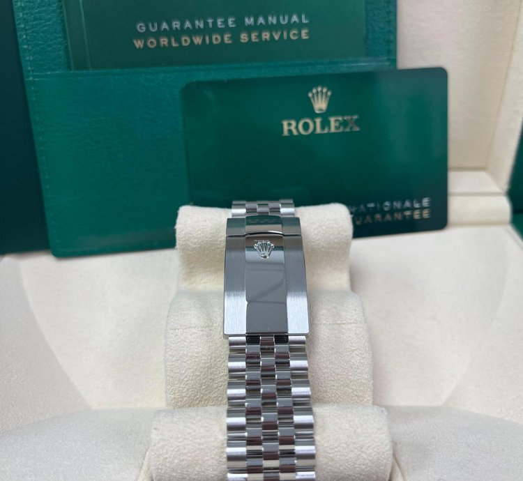 Rolex Sky-dweller White Rolesor Sky-dweller Watch - Blue Index Dial - Jubilee Fluted Bezel 326934